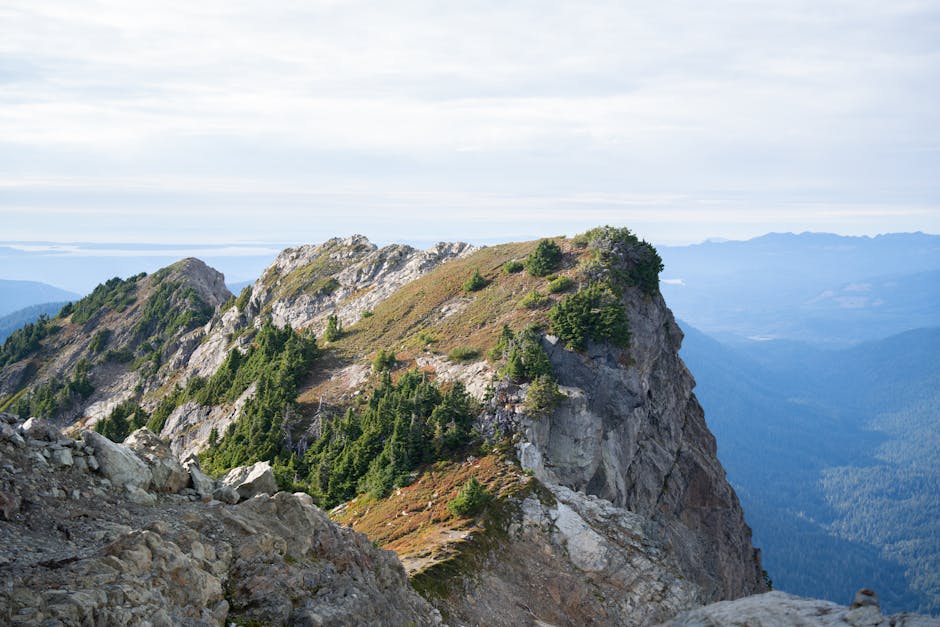 Explore the rugged beauty of Three Fingers Peak in Darrington, Washington with this breathtaking view.